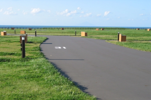 キャンピングカー用道路の写真