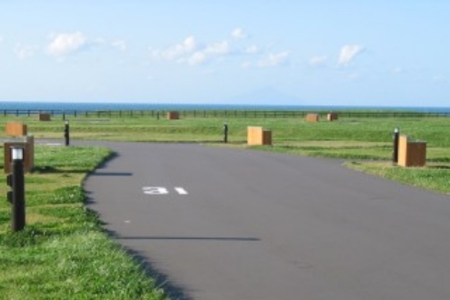 キャンピングカー用道路の写真