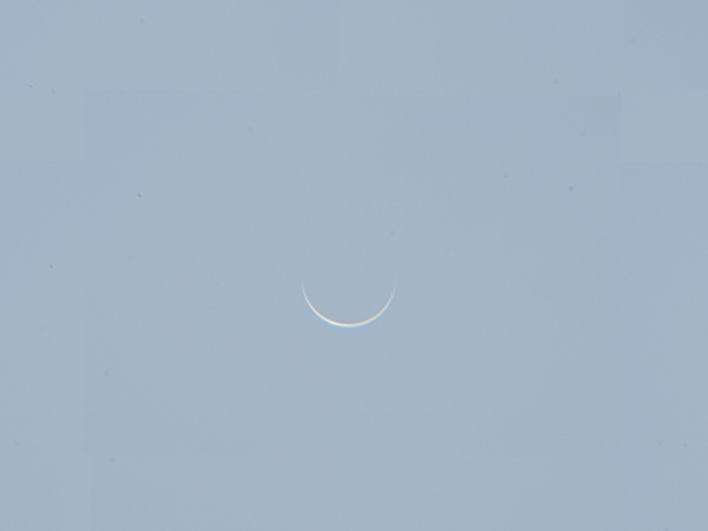 内合の金星の写真