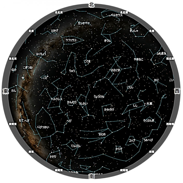 5月の星図