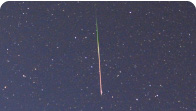 流星の画像