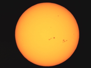 太陽面の写真