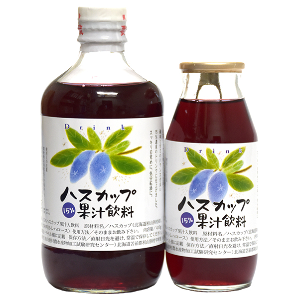ハスカップ果汁飲料水の画像