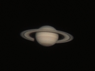 土星の写真