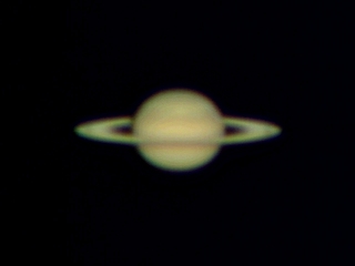 土星の写真
