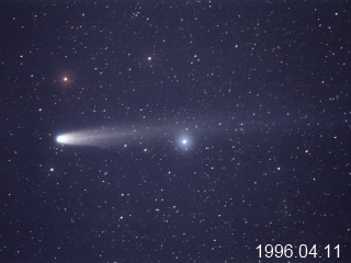 百武彗星の写真