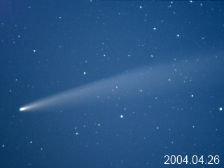 ブラッドフィールド彗星の写真