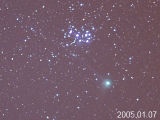 マックホルツ彗星の写真