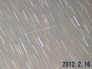特異小惑星2012DA14の写真