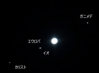 木星の衛星の写真