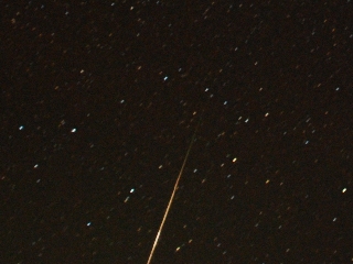 こと座群流星の写真