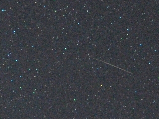 りゅう座γ流星群の写真