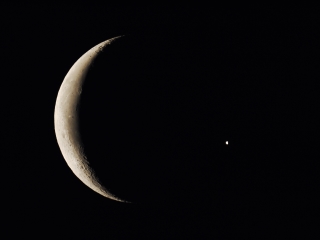 金星食の写真